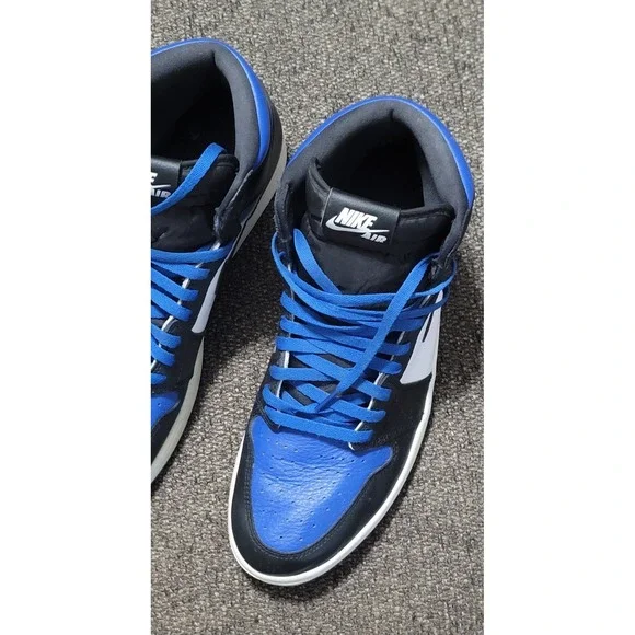 Nike Men's‎ Air Jordan 1 Retro High OG Royal Toe 555088-041 Size 13